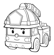 Robocar Poli Coloriage En Ligne